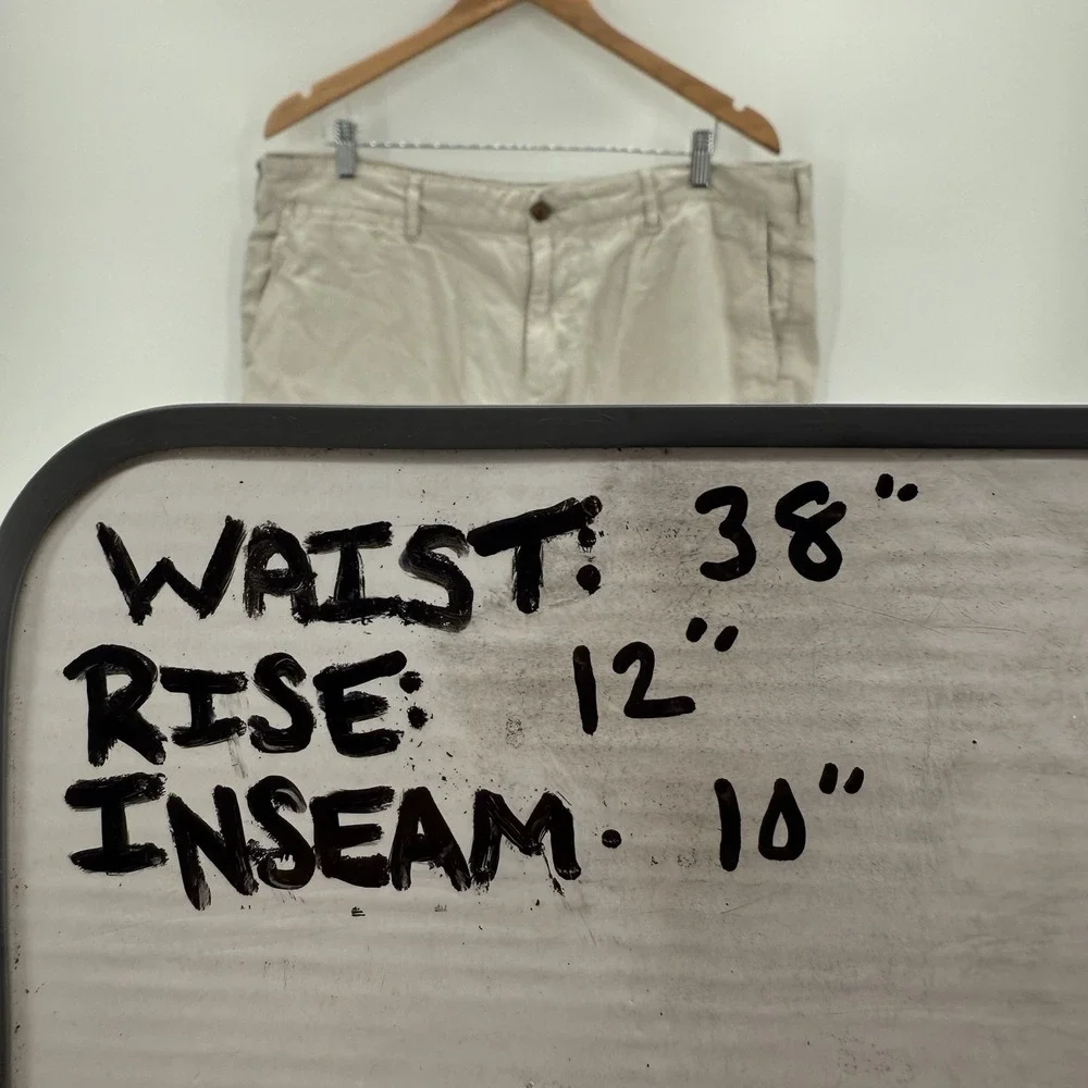 Faherty Chino Shorts‎ Tan Mens Size 38 X 10